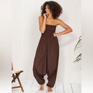 Like Mary Brown Jumpsuit